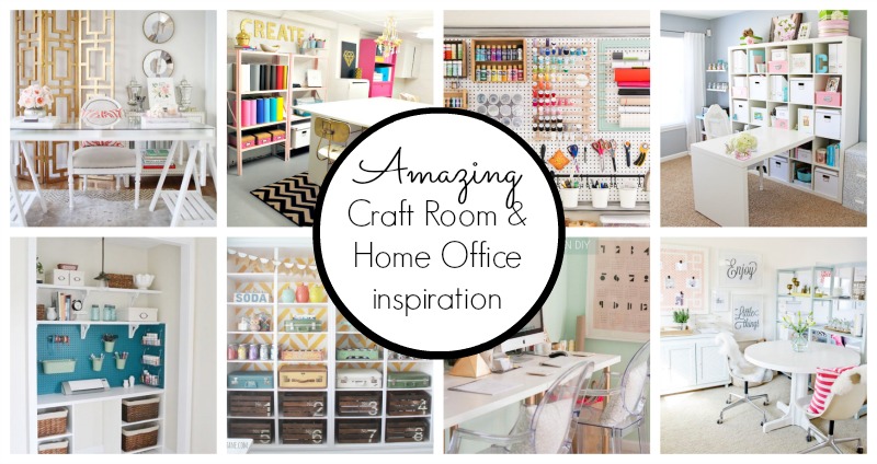 10 Creative Craft Rooms and Home Offices - Classy Clutter
