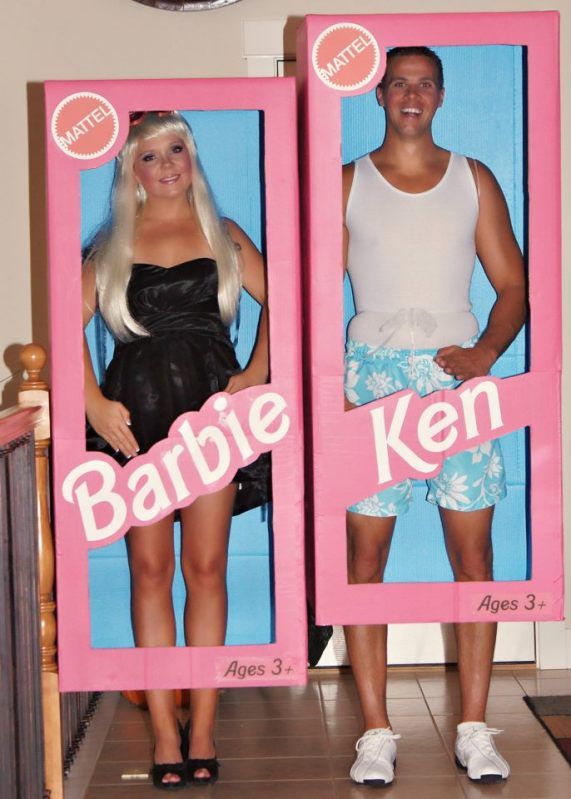 black barbie and ken costume