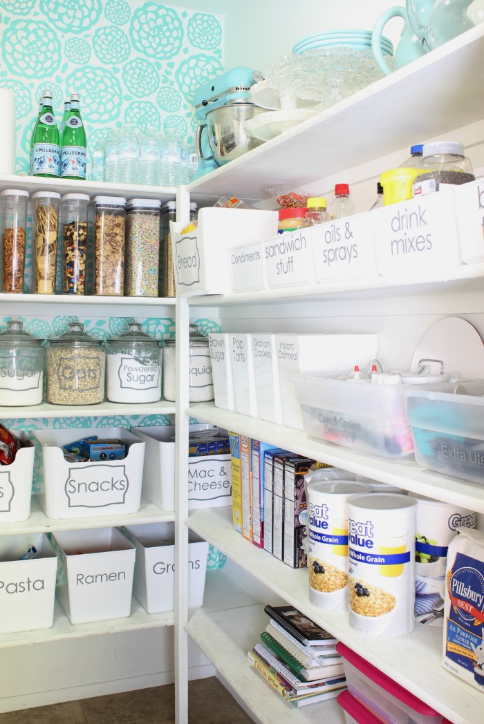 How to Organize a Pantry - The Turquoise Home