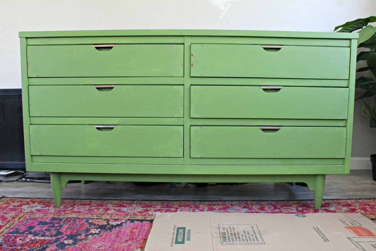 How To Paint A Dresser Inside The House Classy Clutter