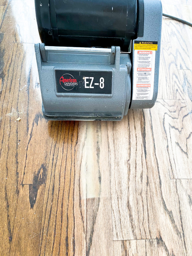 Patterned Wood Floors!  How to Stain Hardwood Floors 
